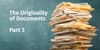 Originality of Paper and Electronic Documents (Part 3)